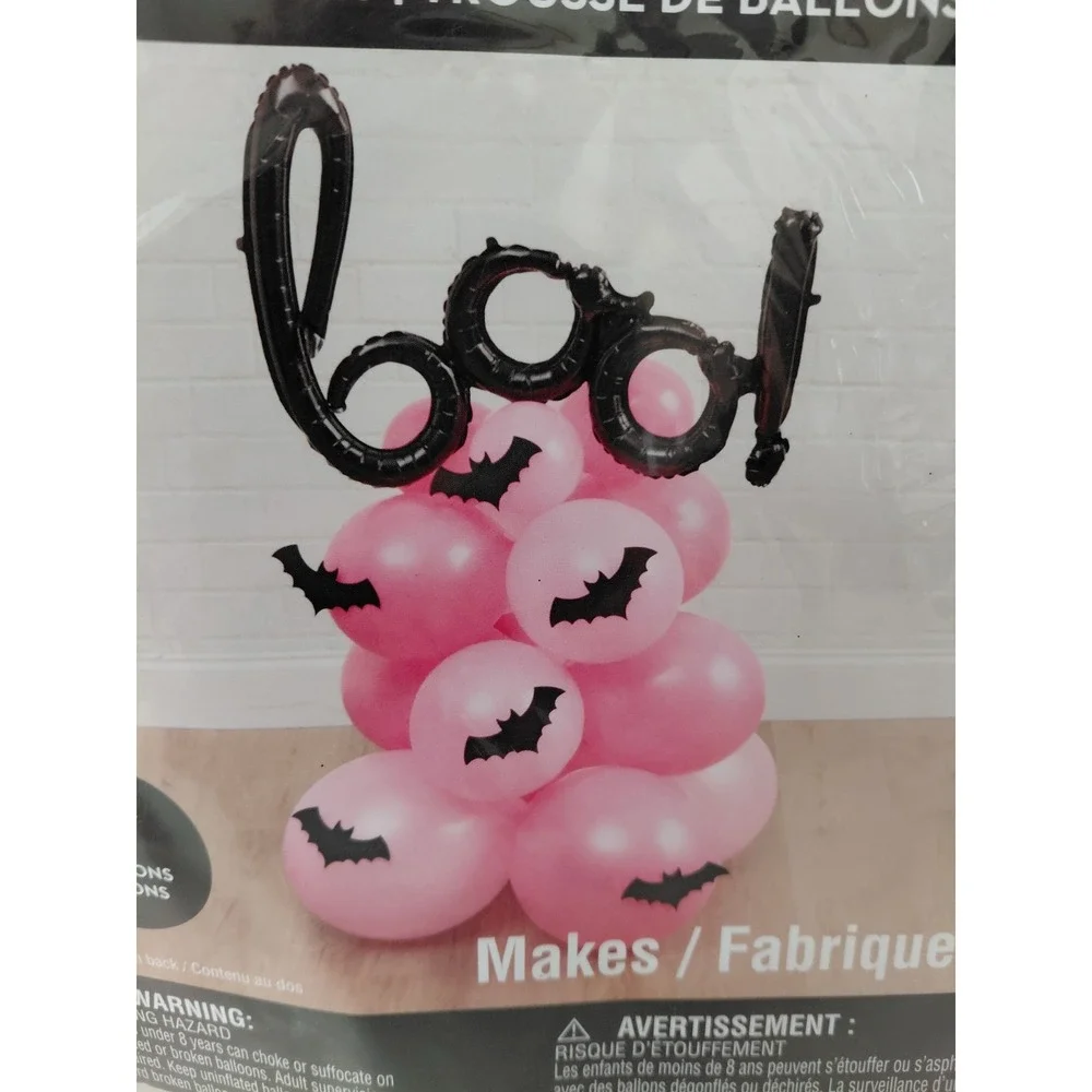 BOO Balloon Kit Halloween Decor‎ 17 Balloons Celebrate It NEW
